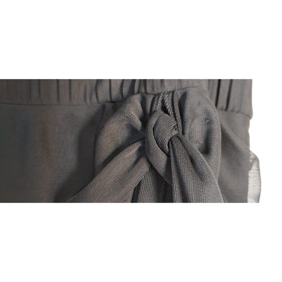 Maxi Dress Size M Milkmaid Baby Doll Cute Goth Castle Core Chiffon - Picture 10 of 12